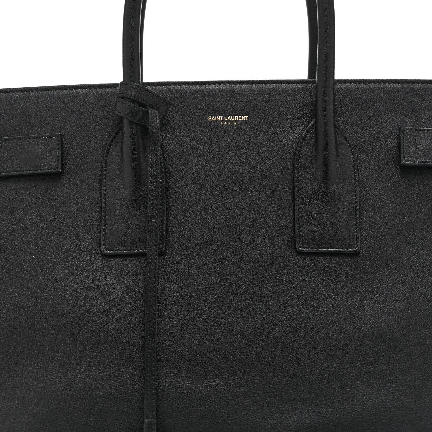 Calfskin Large Sac de Jour Carryall Black