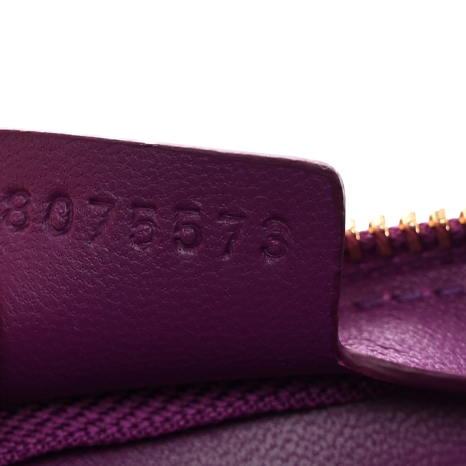 Calfskin Mini Shield Sling Bag Thistle