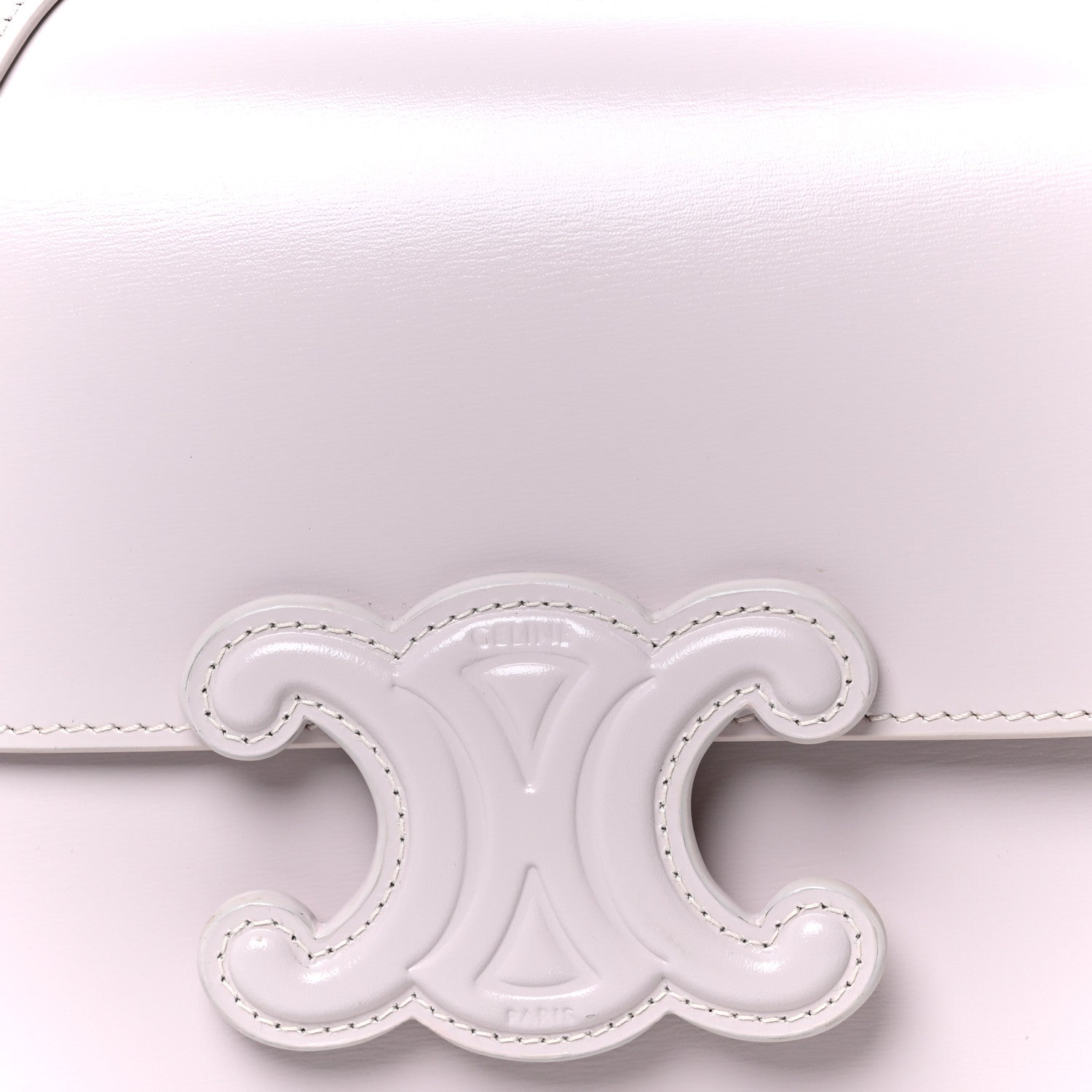 Shiny Calfskin Teen Cuir Triomphe Poudre