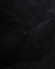 Soft Grained Calfskin Sangle Bucket Bag Navy Blue