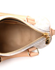Monogram Mini Jacquard Speedy Bandouliere 20 Mastic Cream
