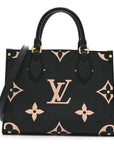 Empreinte Monogram Giant Onthego PM Black Beige