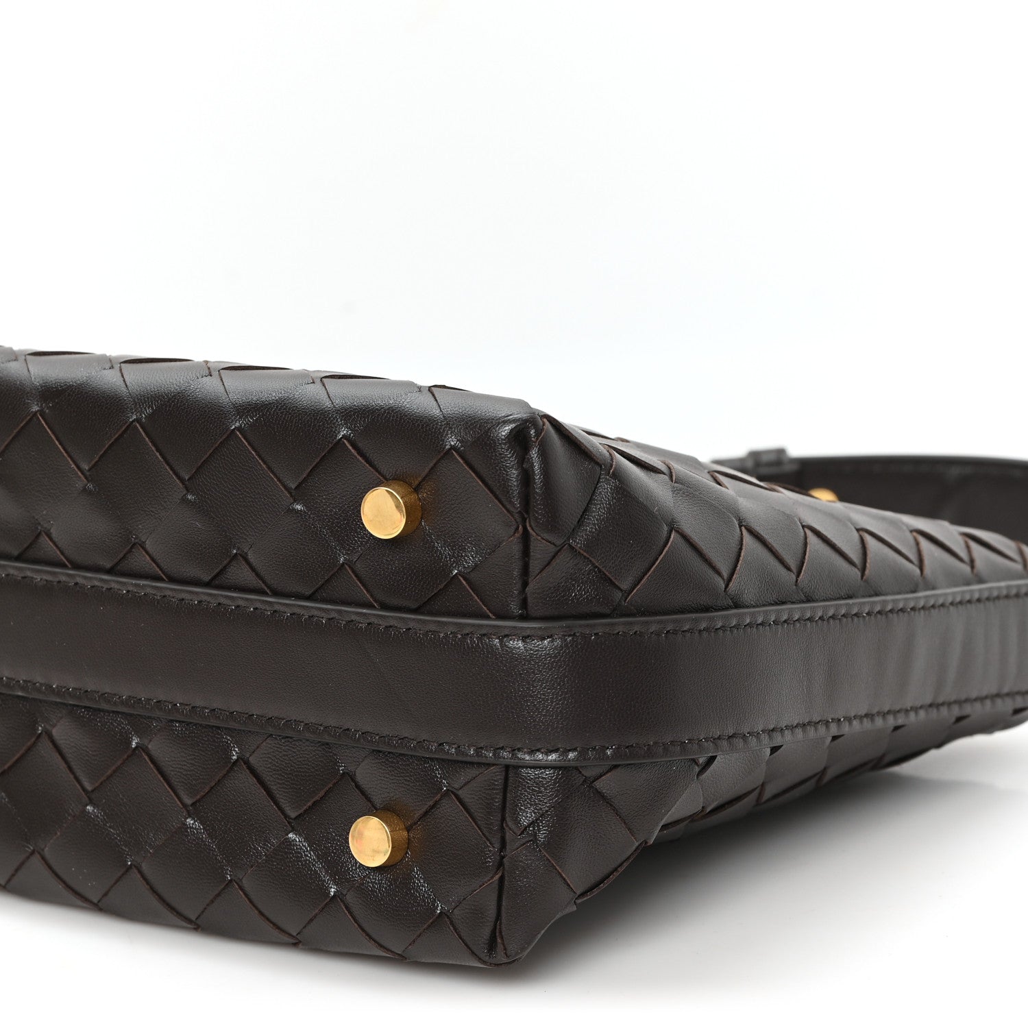 Calfskin Nappa Intrecciato Mini Wallace Fondant