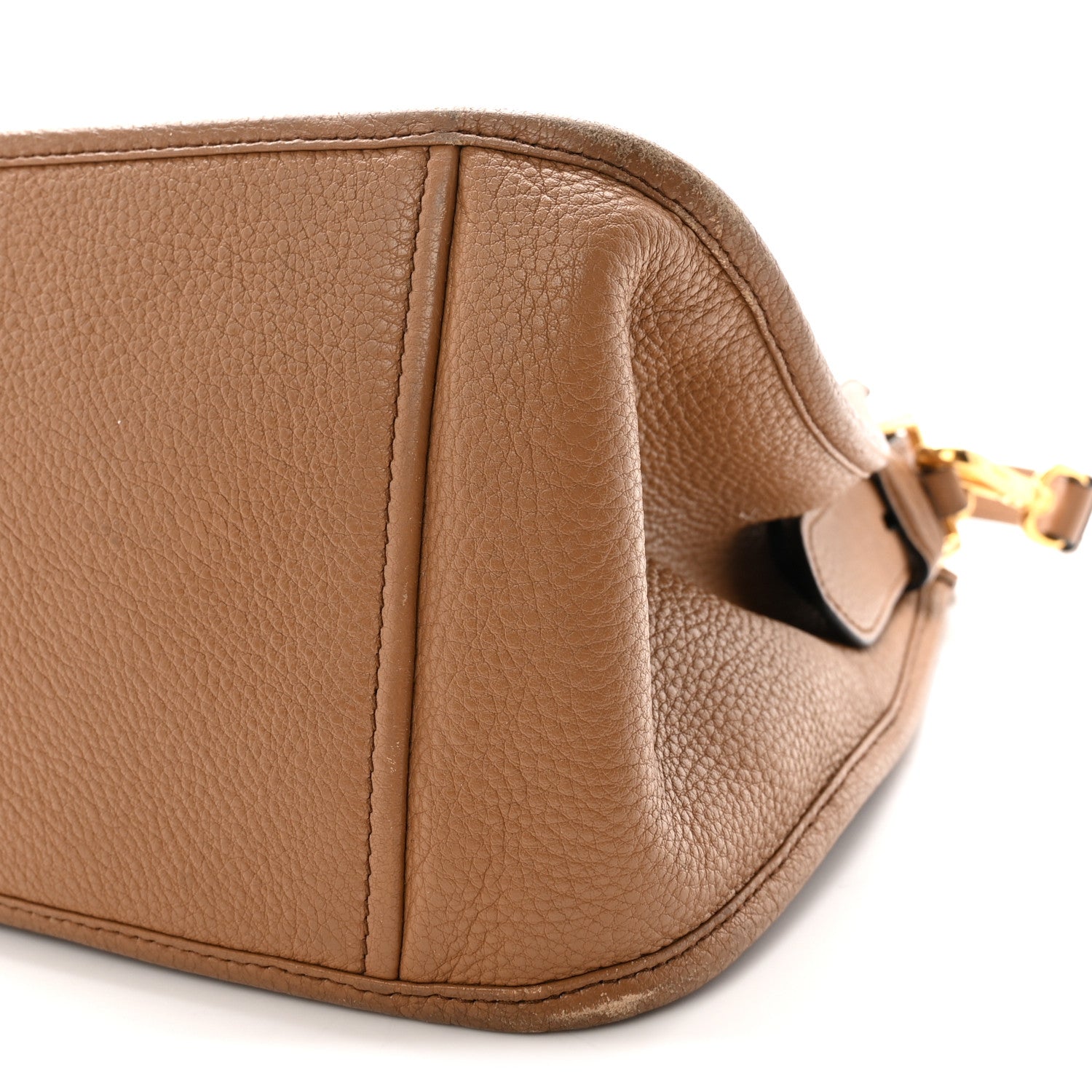 Vitello Daino Hobo Messenger Bag Caramel