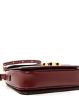 Shiny Calfskin Teen Triomphe Light Burgundy