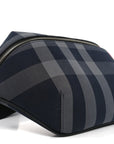 House Check Sonny Bum Bag Navy Grey