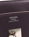 Taurillon Clemence Birkin 35 Raisin