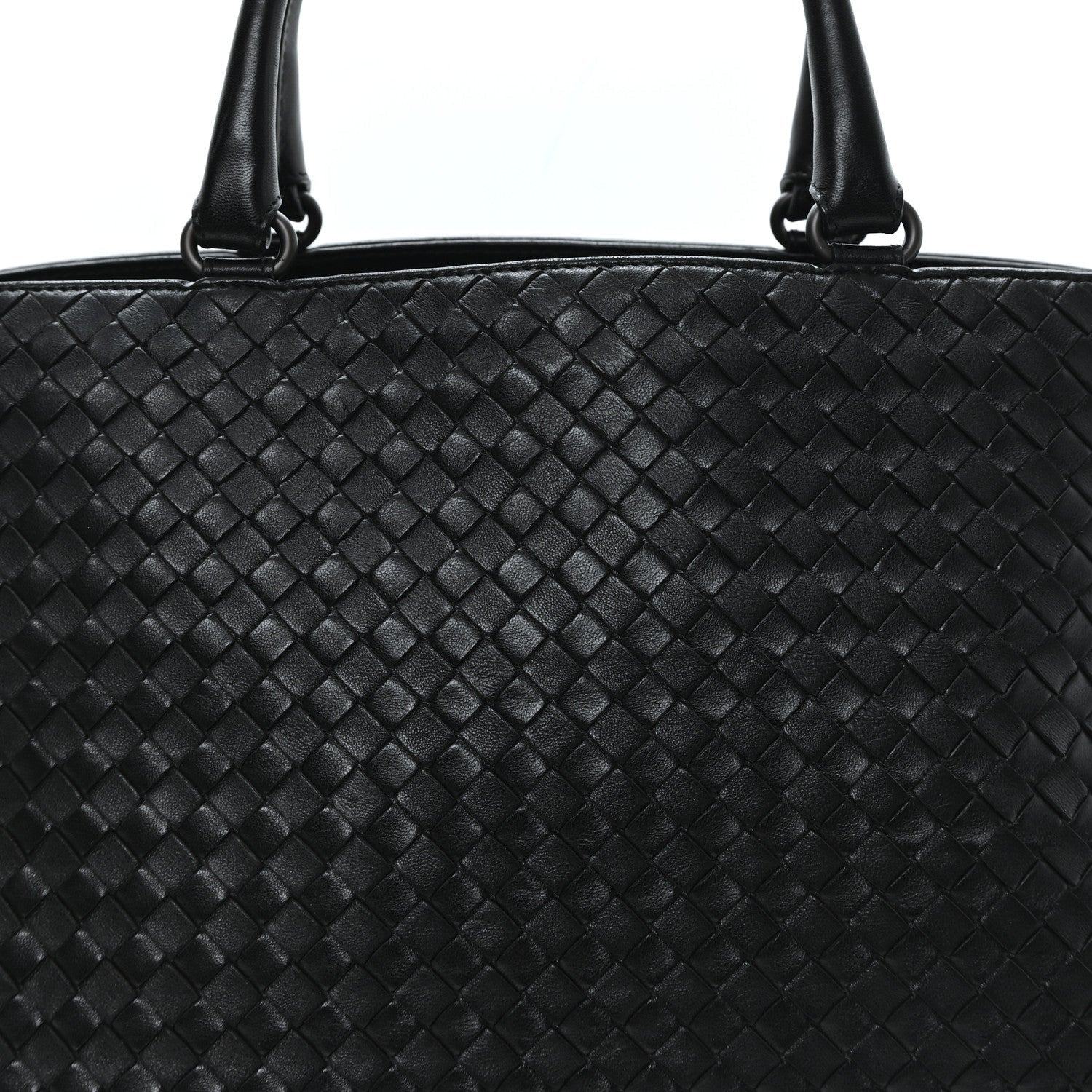 Nappa Intrecciato Milano Tote Black