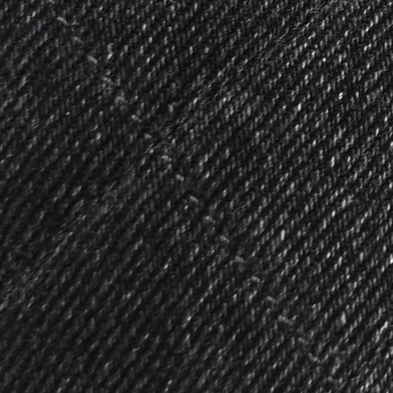 Washed Denim Quilted Medium CHNL 25 Handbag Black