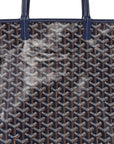 Goyardine Sac Hardy Pet Carrier PM Navy