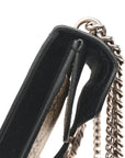 GG Supreme Monogram Mini Dionysus Shoulder Bag Black