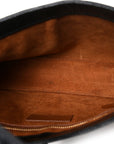 Calfskin Crocodile Embossed Le 5 A 7 Hobo Black