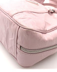 Nappa Antique Small Re-Edition 2001 Two Handle Crossbody Bag Alabastro