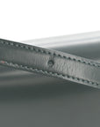 Shiny Calfskin Teen Triomphe Petrol