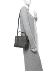 Grained Calfskin Nano Supple Sac De Jour Fog