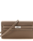 Epsom Kelly Wallet To Go Etoupe