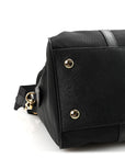 Re-Nylon Saffiano Medium Re-Edition 1978 Top Handle Bag Black