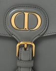 Box Calfskin Medium Bobby Flap Gray