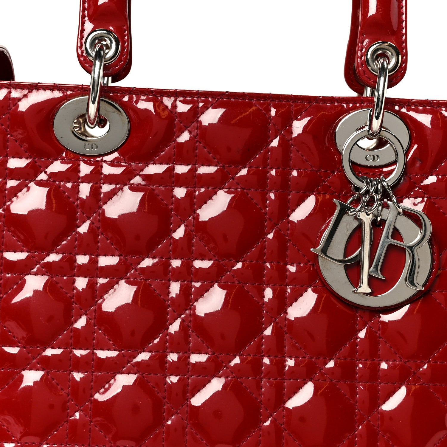 Patent Cannage Large Lady D1OR Red