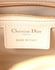 Calfskin Macrocannage Groove 20 Bag Dusty Ivory
