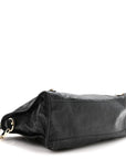 Agneau Classic Gold Hardware City Black