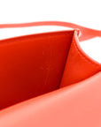 Smooth Calfskin Micro 30 Montaigne Flap Bag Orange