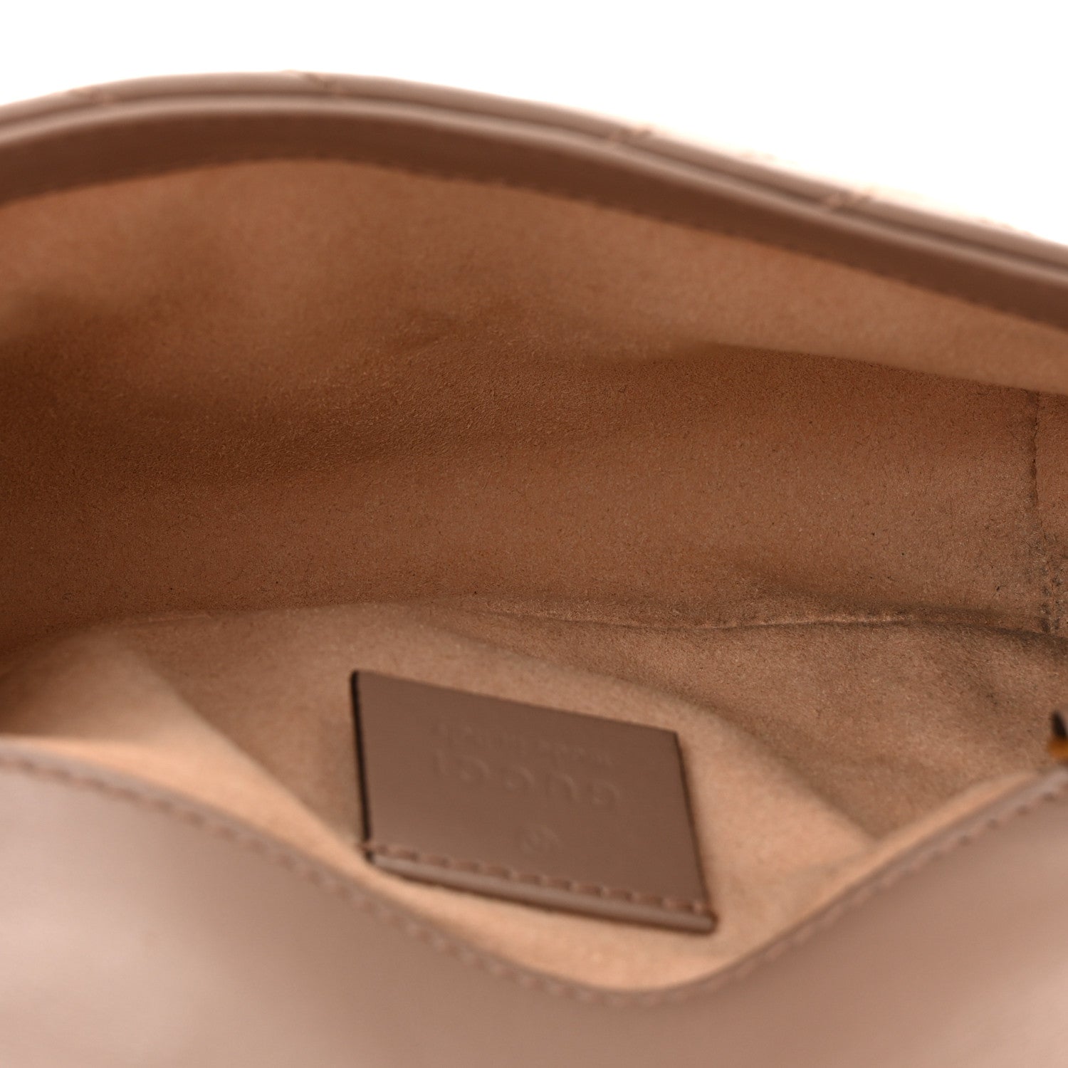 Calfskin Matelasse Super Mini GG Marmont Shoulder Bag Porcelain Rose
