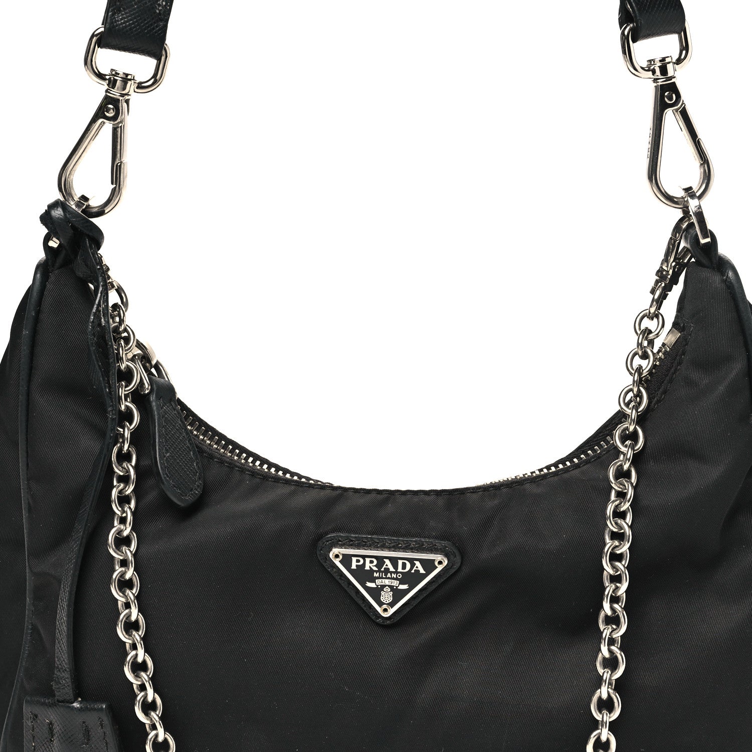 Nylon Re-Edition 2005 Shoulder Bag Black