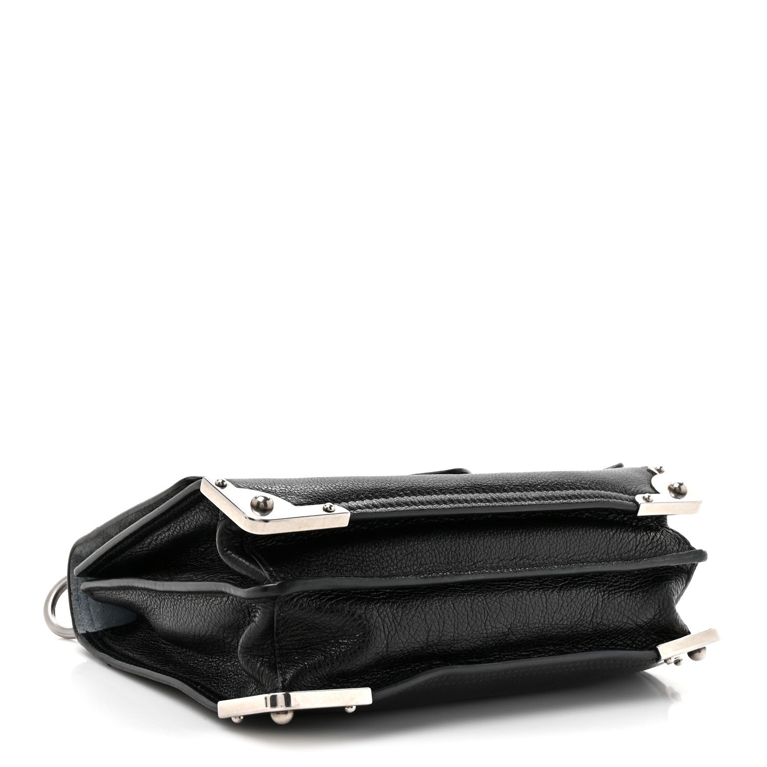 Glace Calf Soft Cahier Bag Black Astrale