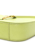 Calfskin Lizard Embossed Le 5 A 7 Mini Hobo Dull Lime