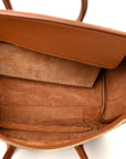 Supple Shiny Lambskin Little New Luggage Soft Tan