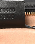 GG Supreme Monogram Bees Medium Padlock Shoulder Bag Beige Oro Black