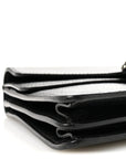 Pebbled Calfskin Small Dionysus Shoulder Bag Black