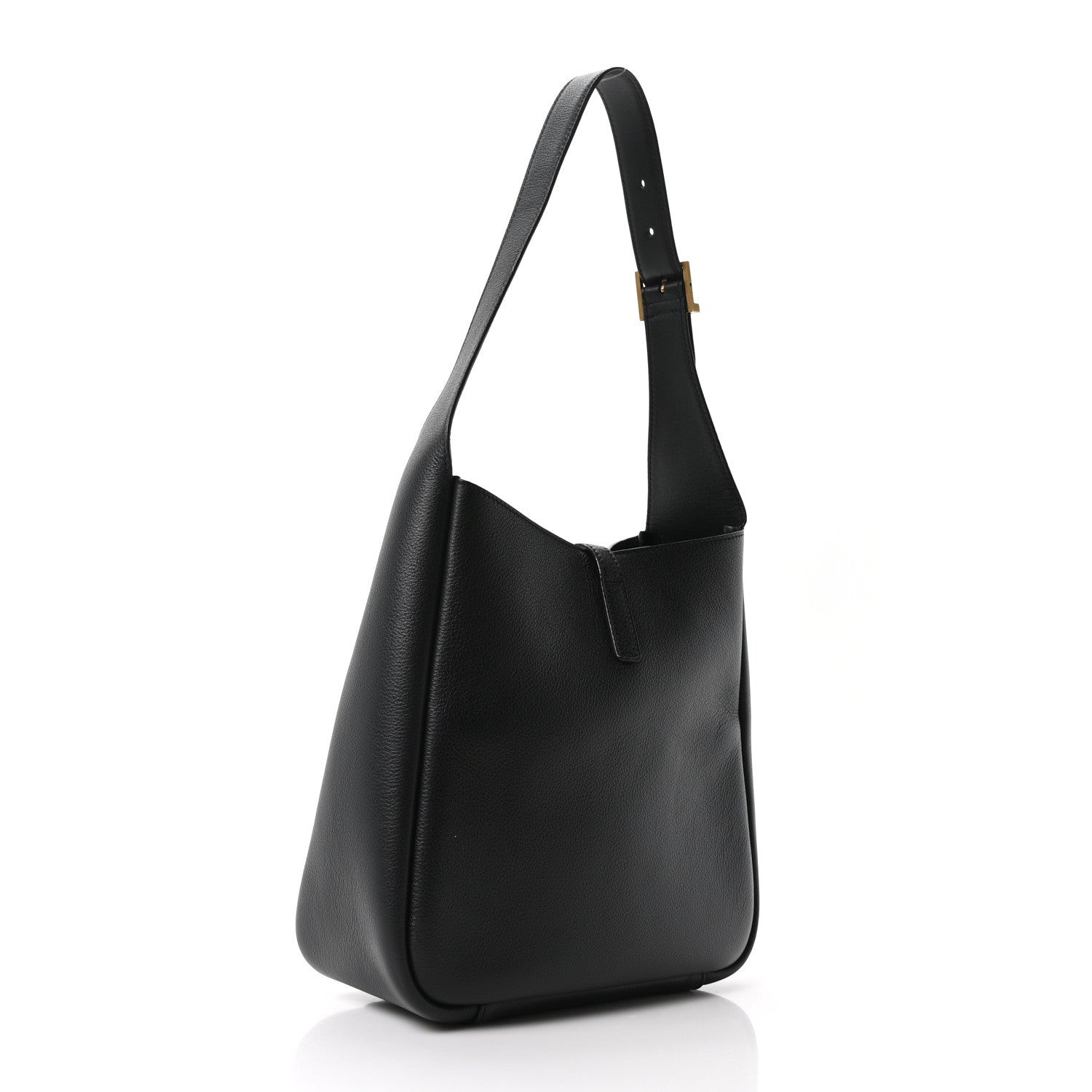 Smooth Calfskin Small Le 5 A 7 Soft Hobo Black