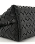 Nappa Intrecciato Small Andiamo With Chain Shoulder Bag Black