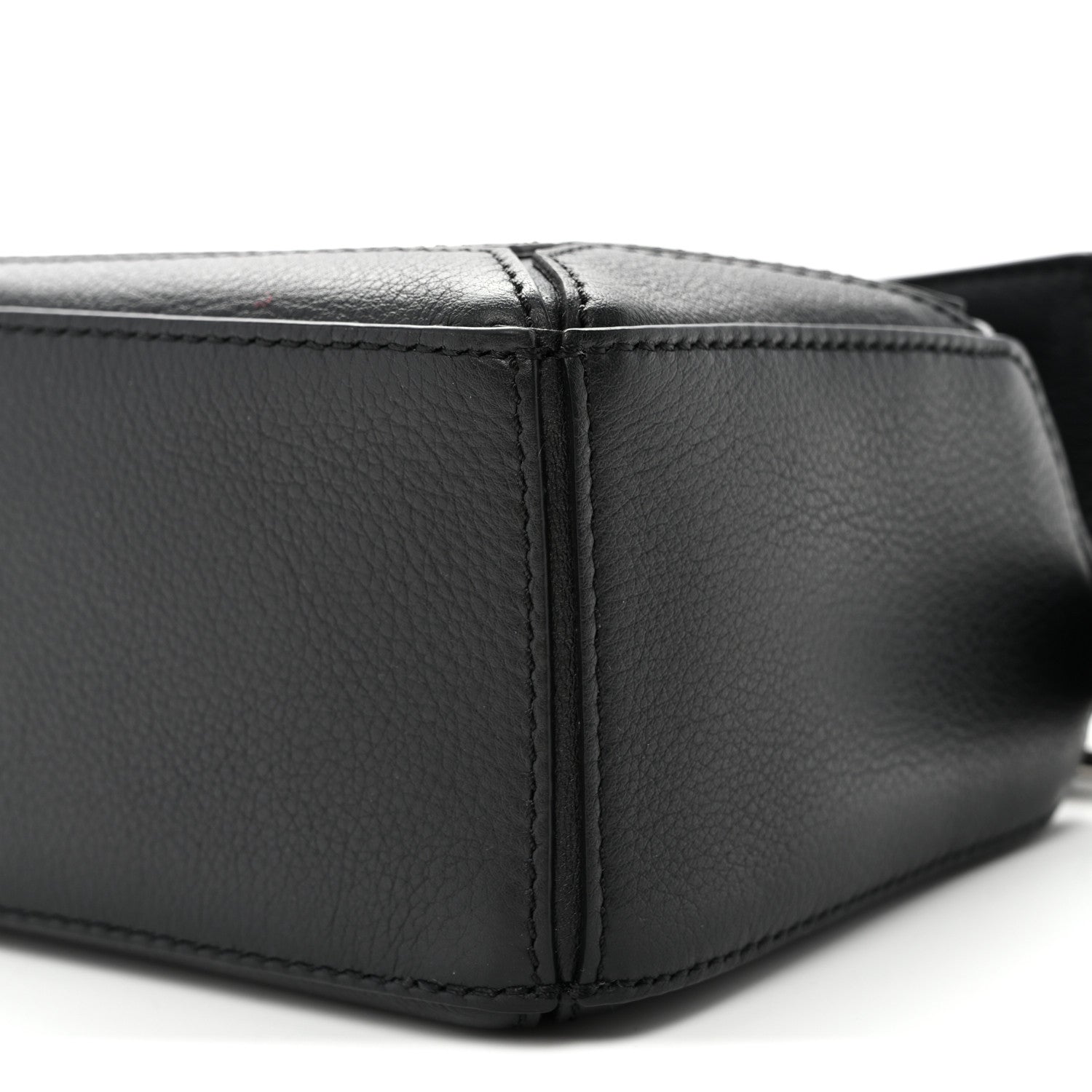 Calfskin Mini Puzzle Bag Black