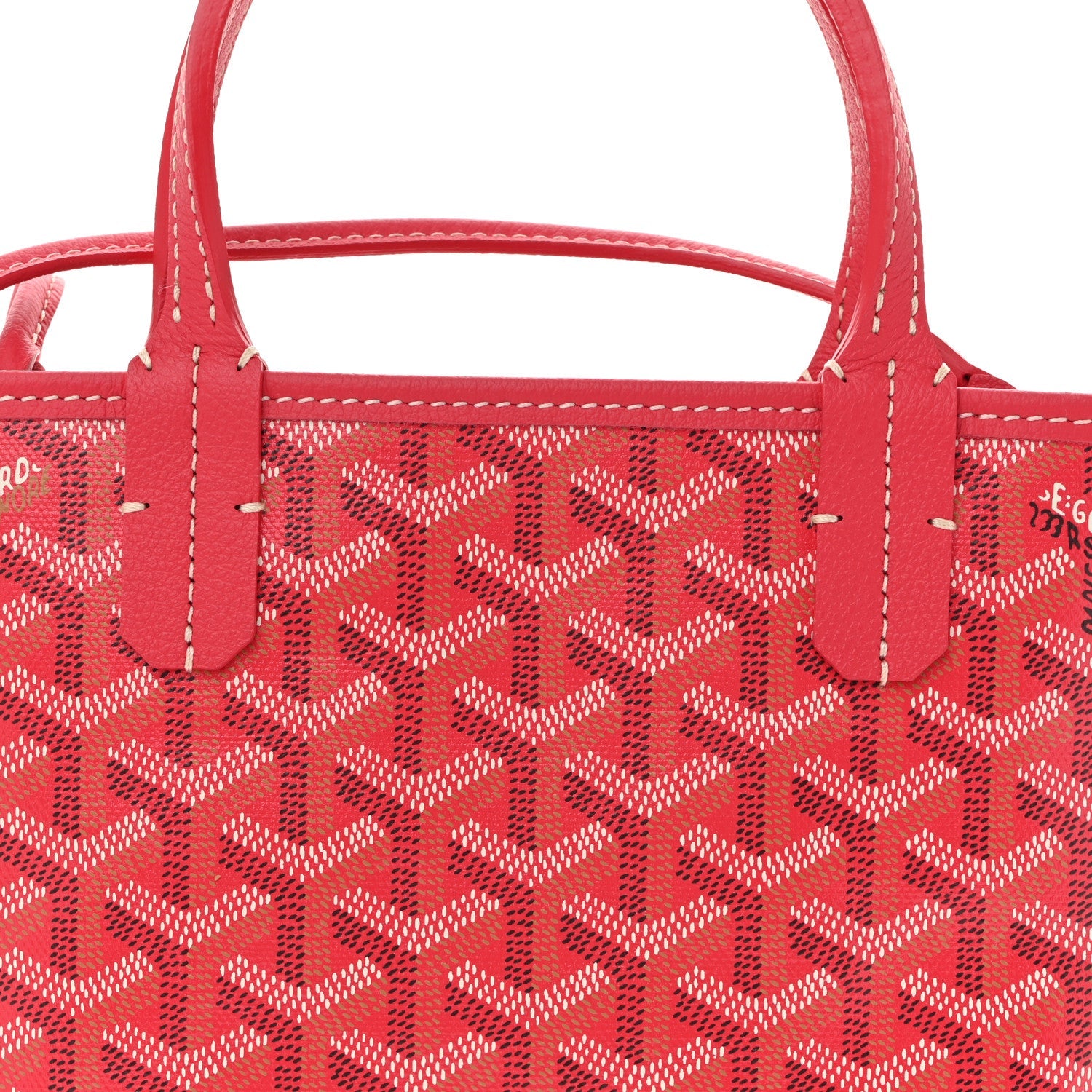 Goyardine Le Jardin Poitiers Tote PM Fuchsia
