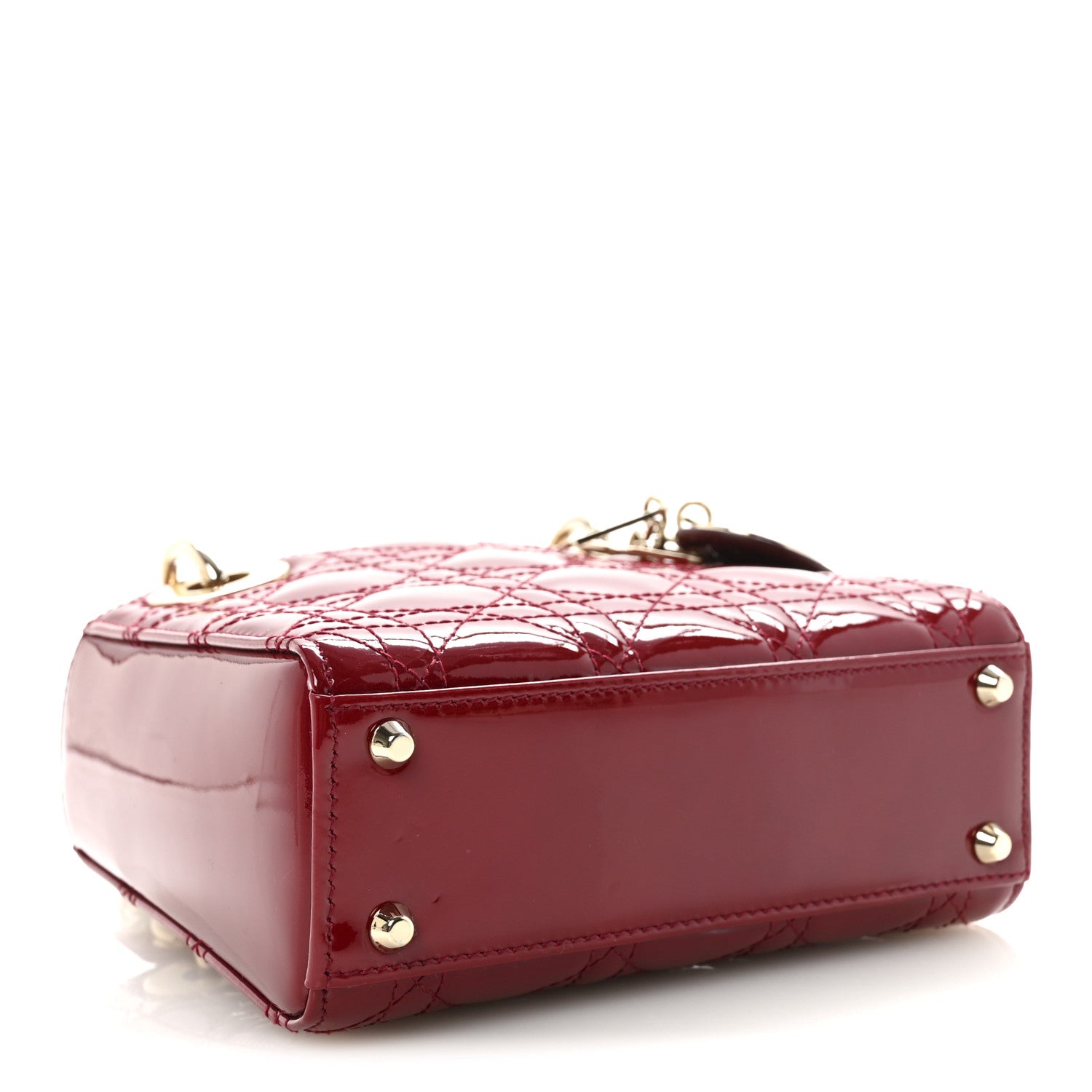 Patent Cannage Mini Lady D1OR Red