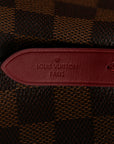 Damier Ebene Neonoe MM Cherry Berry