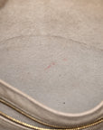 Soft Grained Calfskin Small Sangle Bucket Bag Light Taupe