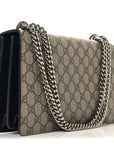 GG Supreme Monogram Small Dionysus Shoulder Bag Black