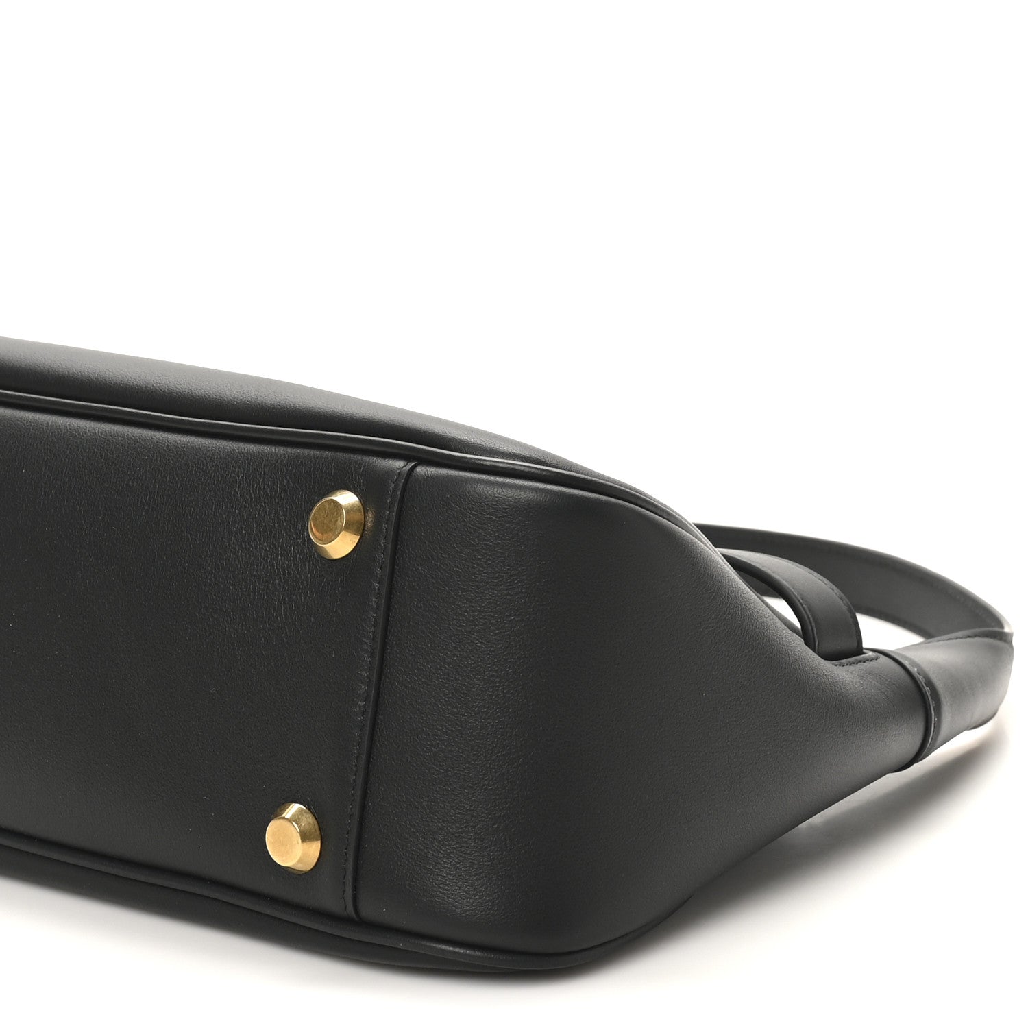 Smooth Calfskin Small Bel Air Shoulder Bag Black