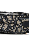 Oblique Mini Saddle Bag Blue