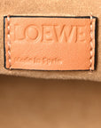 Nappa Calfskin Medium Flamenco Knot Clutch Warm Desert