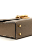 Chevre Chamkila Mini Verrou Chaine Bag Etoupe