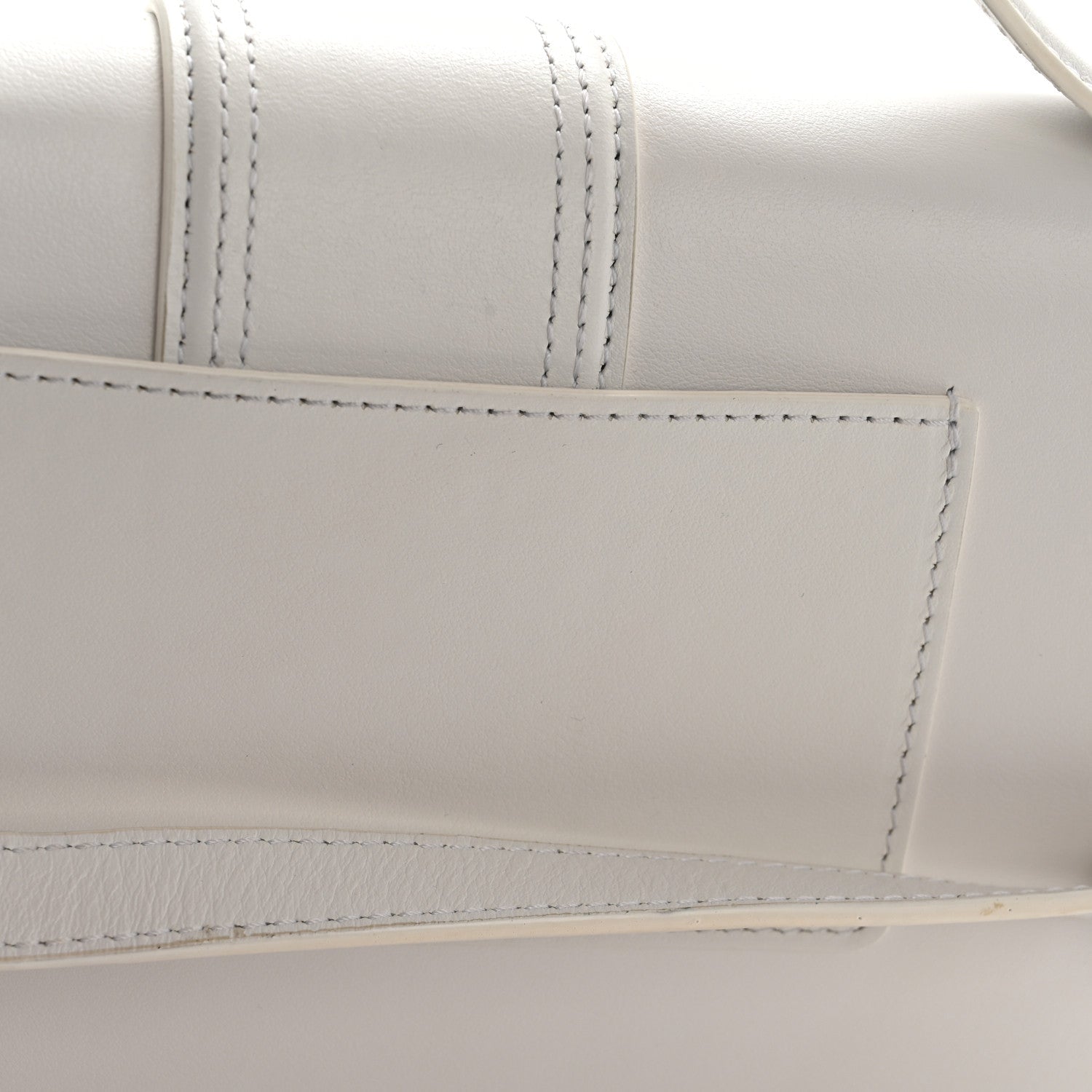 Smooth Calfskin Le Bambino White