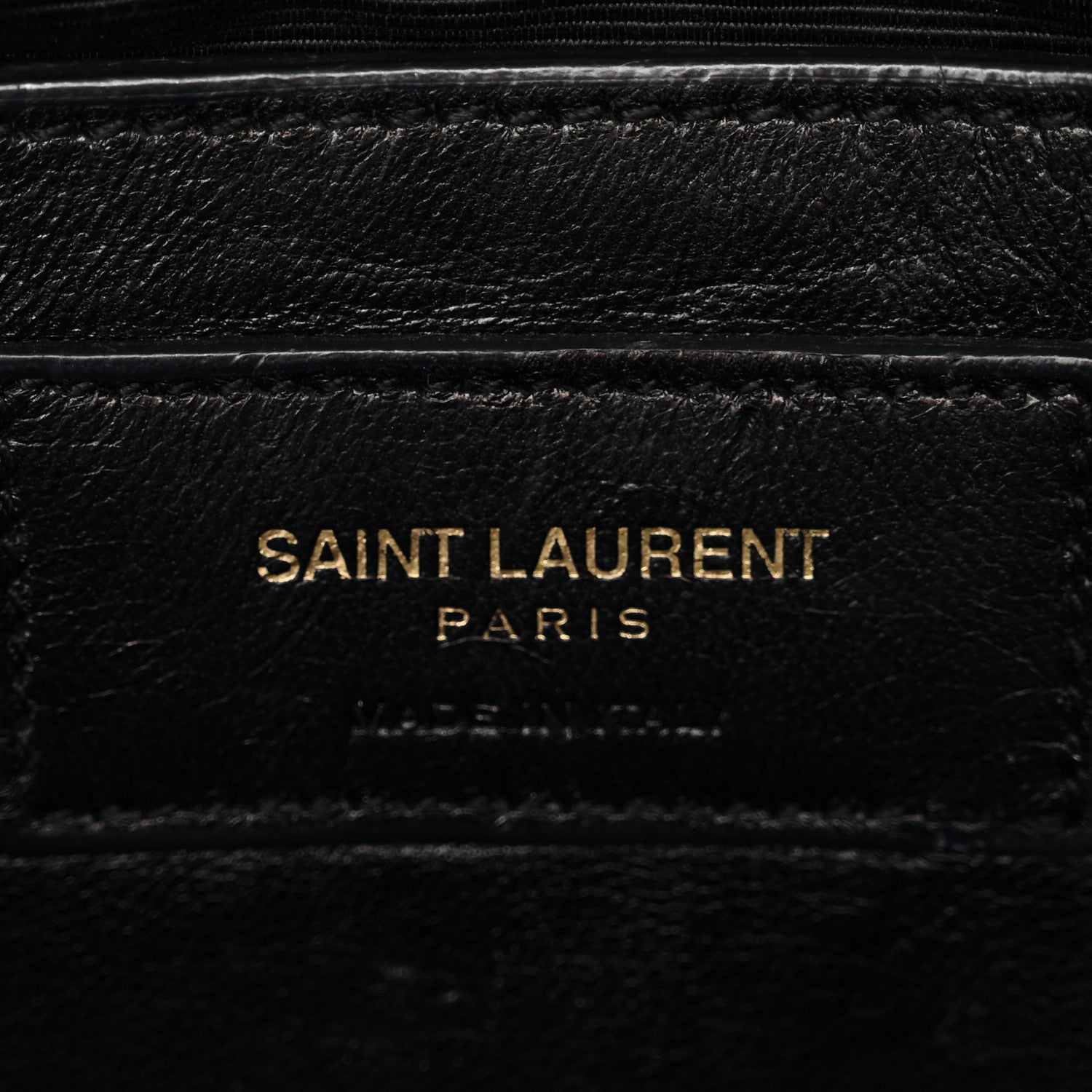 Grain De Poudre Small Monogram Kate Satchel Black