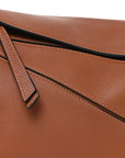 Calfskin Small Puzzle Bag Tan