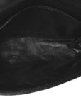 Glazed Calfskin Quilted 2.55 Reissue Flap Belt Bag Clutch 85 34 Black