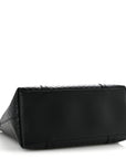 Soft MicroGCCIssima Dome Satchel Black